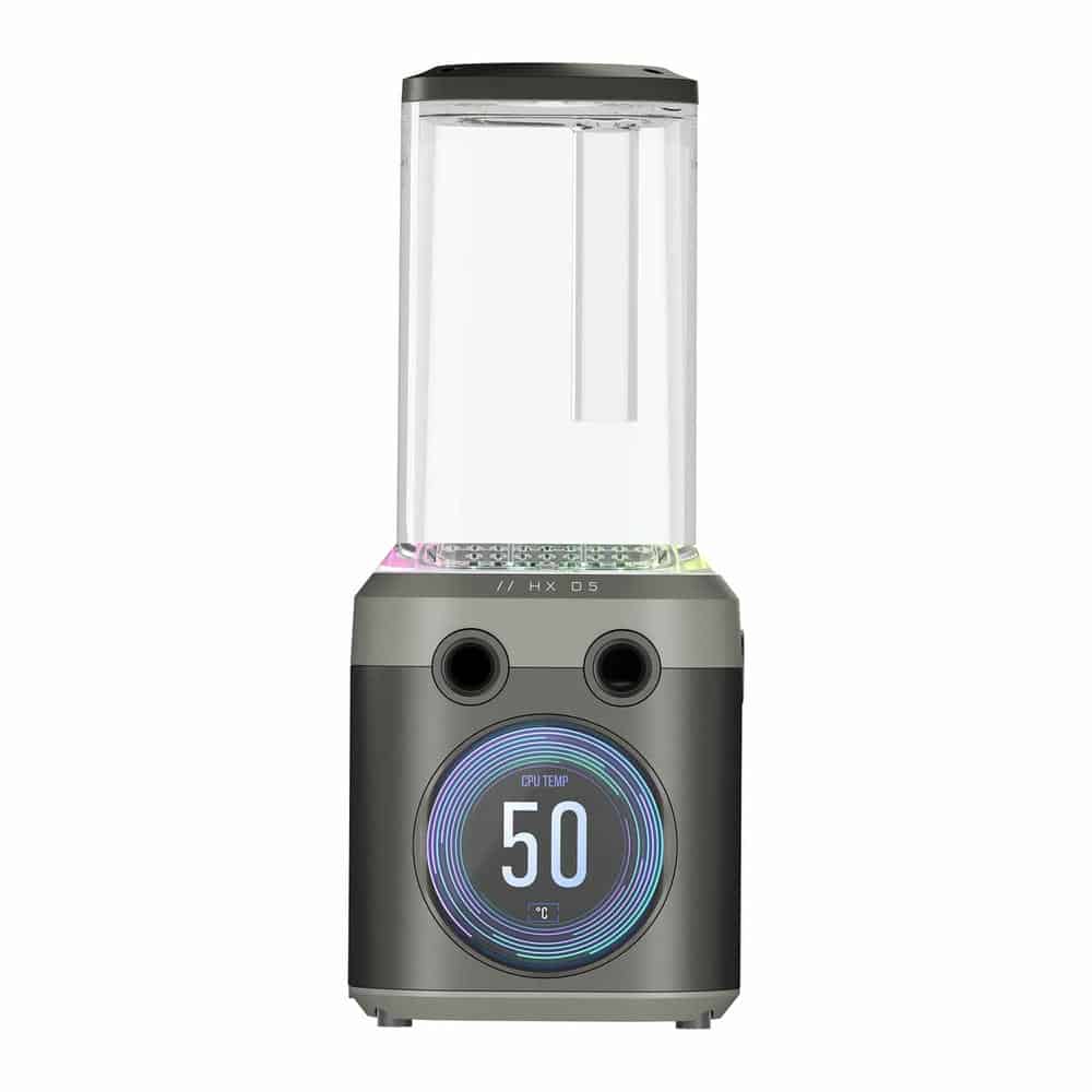 (image for) CORSAIR iCUE LINK XD5 RGB ELITE LCD Black Pump/Reservoir Combo